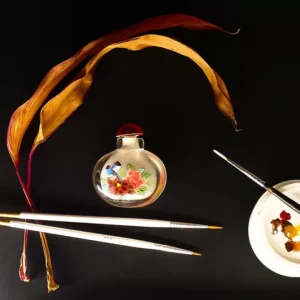 Botella Vidrio Fondo Blanco Pequeña