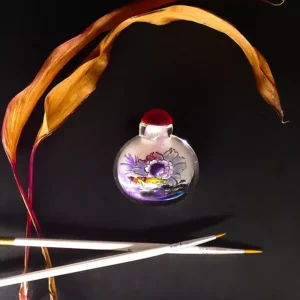 Botella Vidrio Morados Pequeña