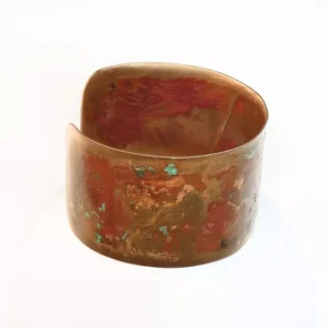 Brazalete Cobre 3,5 cm. ancho Rojos