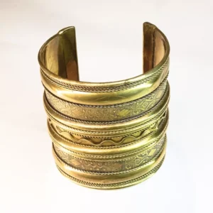 Brazalete Étnico Maxi Latón