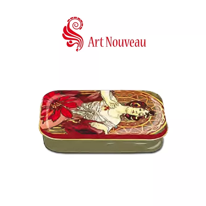 Caja de Metal Art Nouveau