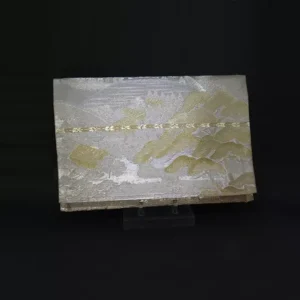 Cartera de Fiesta Bordada Plata y Oro