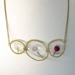 Collar Artesanal von vidrio Murano