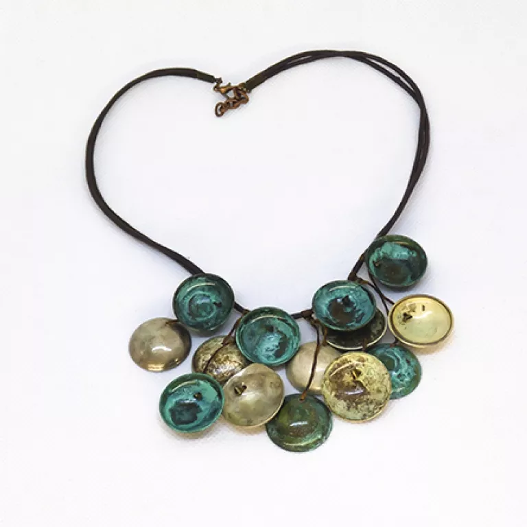 Collar Artesanal en Cobre Patinado 2 colores