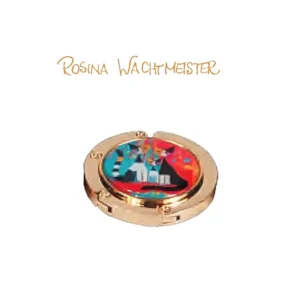 Cuelga Bolsos Gatos Fondo Rojo