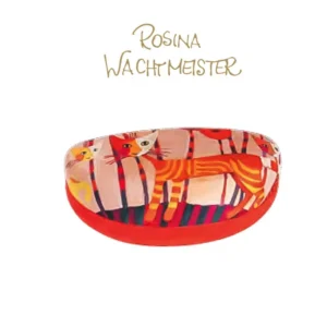 Funda Gafas Grande Gatos Rosina Naranjas