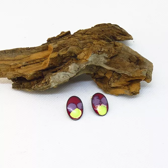 Pendientes Oval sencillo