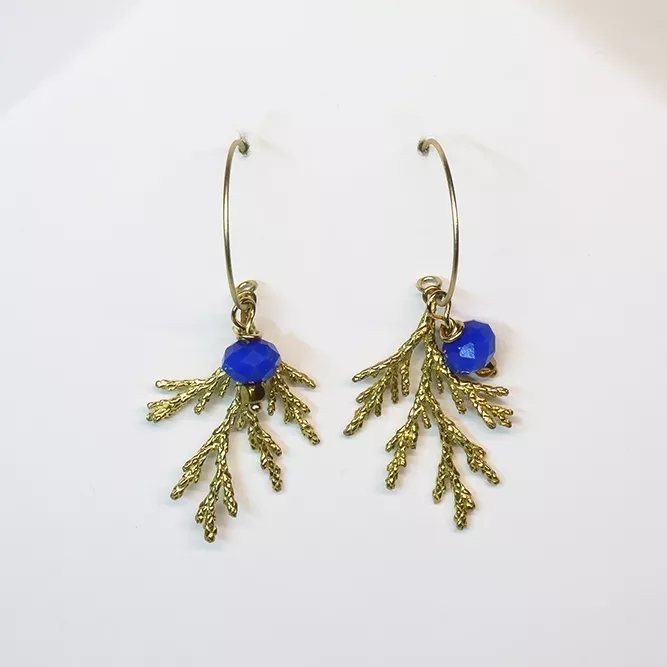 Pendientes Abeto Azul Klein