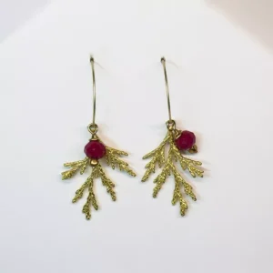 Pendientes Abeto Rojo