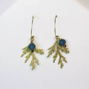 Pendientes Abeto Verde Cerúleo