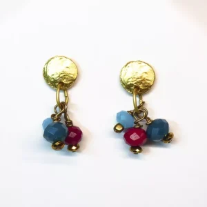 Pendientes Chapa 3 Ágatas