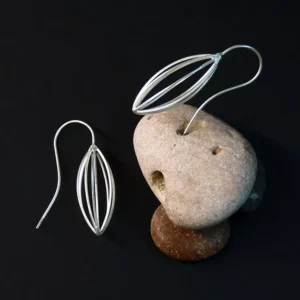 Pendientes Plata Jaula