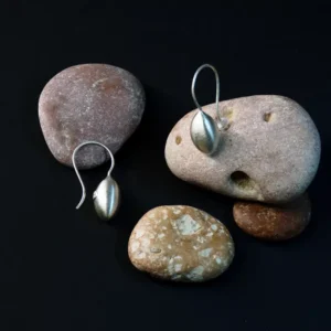 Pendientes Plata Lágrima Oval