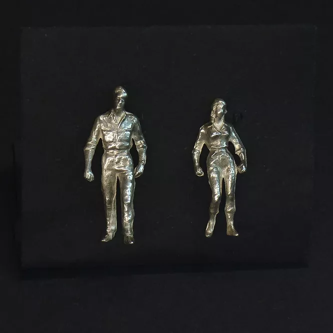 Pendientes Plata Pareja