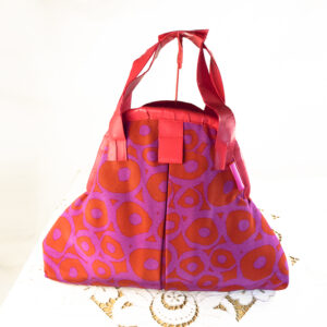 Bolso-Círculos-Morado-Rojo